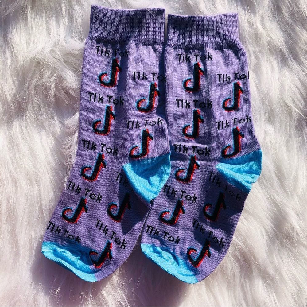 Brand New Trendy Tik Tok Sock For Teen  Adult